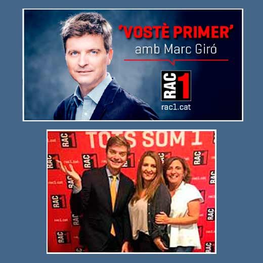 marc giró al vostè primer amb carlota petit